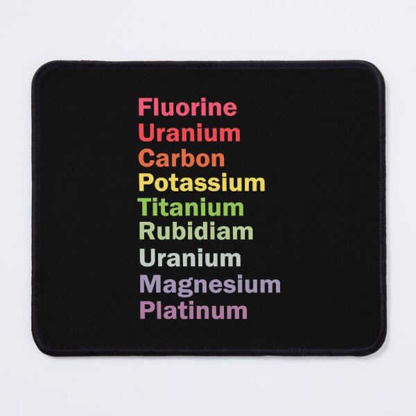 Item preview, Funny Chemistry Element Acronym Design designed and sold by PixlCrypt.