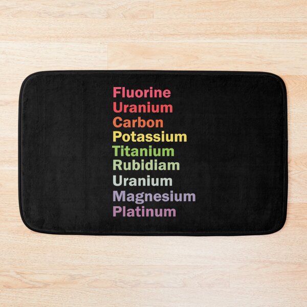 Item preview, Funny Chemistry Element Acronym Design designed and sold by PixlCrypt.