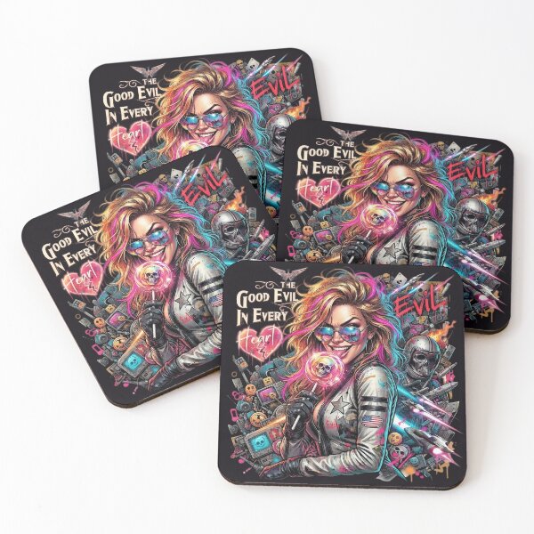 Item preview, Blonde Woman Skull Lollipop Space designed and sold by Voodoo Store Paranormal Collections.
