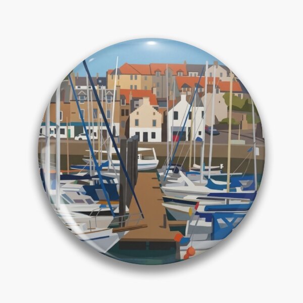Item preview, Anstruther Harbour Dreamscape - East Neuk, Scotland Coastal Village Art designed and sold by S-and-W-4ever.