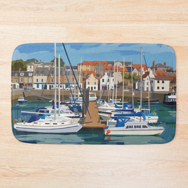 Item preview, Anstruther Harbour Dreamscape - East Neuk, Scotland Coastal Village Art designed and sold by S-and-W-4ever.