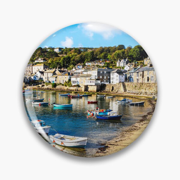 Item preview, Mousehole Harbour on a Bright Coastal Day designed and sold by Paul Thompson Photography.