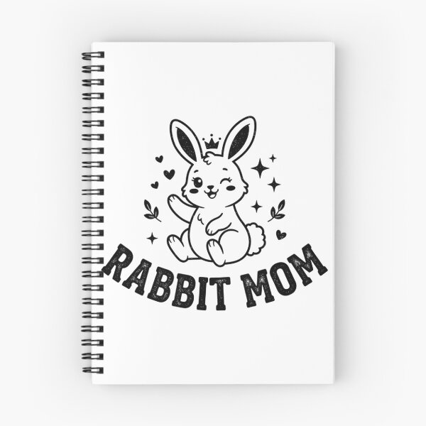 Item preview, Rabbit Mom Funny Cute Bunny Lover Pet Owner Retro Vintage Gift designed and sold by KreatoLab.