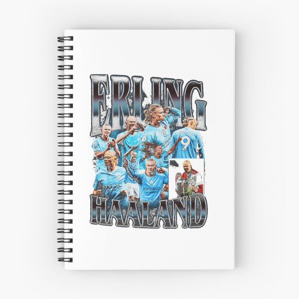 Item preview, Erling Haaland Manchester City Bootleg Collage designed and sold by Joymurysoa.