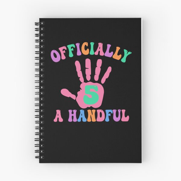 Item preview, Officially a Handful Birthday Design designed and sold by PixlCrypt.