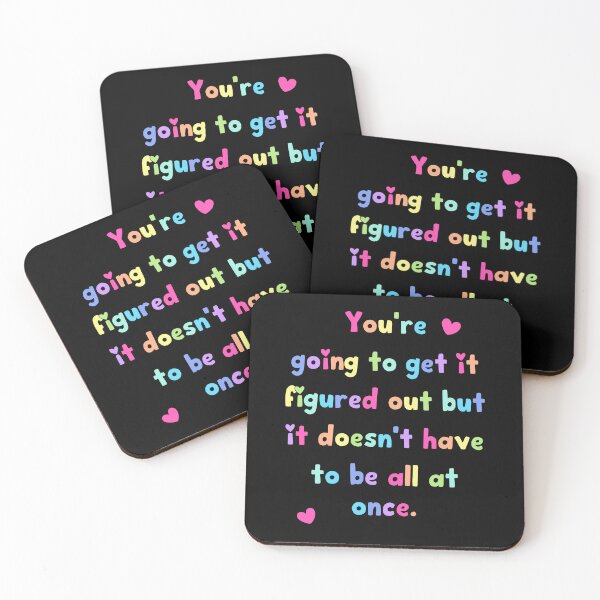 Item preview, Inspirational Pastel Motivational Quote Design designed and sold by cerima.