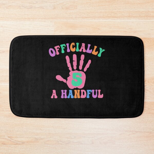 Item preview, Officially a Handful Birthday Design designed and sold by PixlCrypt.