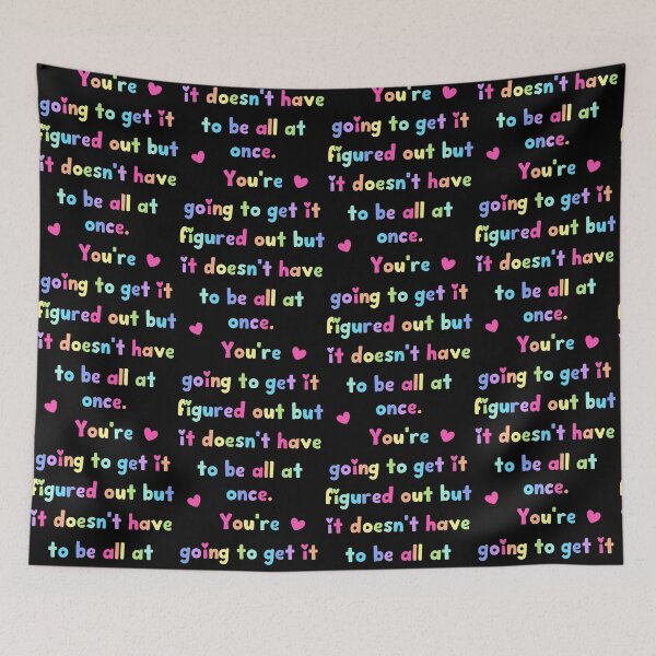 Item preview, Inspirational Pastel Motivational Quote Design designed and sold by cerima.