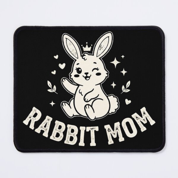 Item preview, Rabbit Mom Funny Cute Bunny Lover Pet Owner  designed and sold by KreatoLab.
