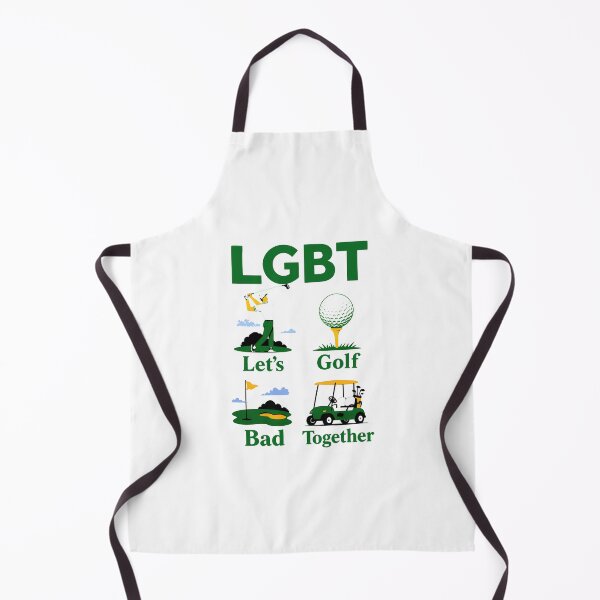 Item preview, LGBT Let's Golf Bad Together Humor designed and sold by cerima.