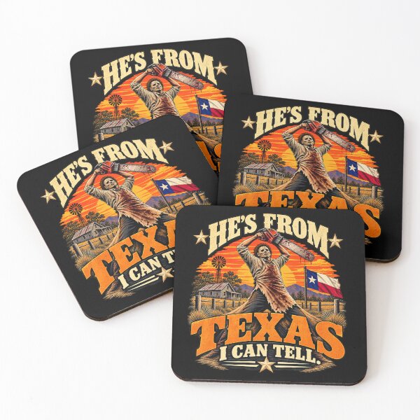 Item preview, Hes from Texas I Can Tell Halloween Horror Humor designed and sold by WILLIAMS-BR.