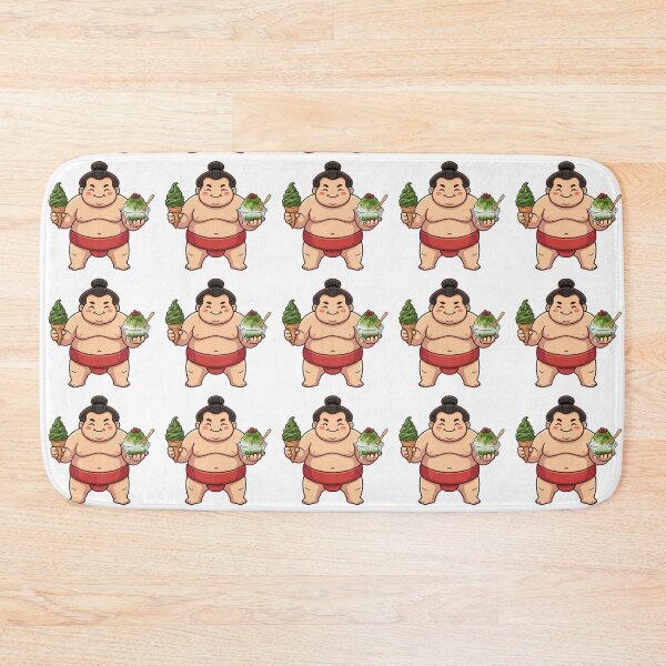 Item preview, Simple and Cute Sumo Logo - Japanese Sweet (Matcha) designed and sold by Studio-MiMi.