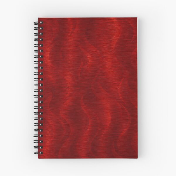 Item preview, Deep Red Brushed Metal Flame Pattern designed and sold by Sybille-Yates.