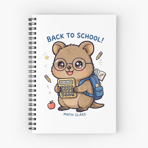 Item preview, Back To School Math Quokka designed and sold by Wildlife-Walk.