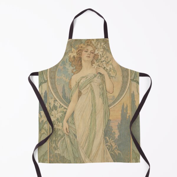 Item preview, Alphonse Mucha Spring Goddess designed and sold by maniacfitness.
