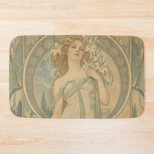 Item preview, Alphonse Mucha Spring Goddess designed and sold by maniacfitness.