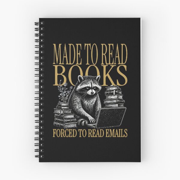 Item preview, Made to Read Books Raccoon Humor designed and sold by PixlCrypt.