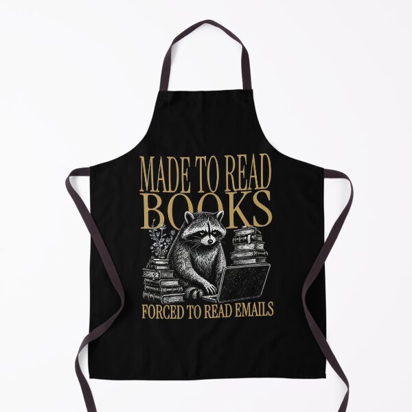 Item preview, Made to Read Books Raccoon Humor designed and sold by PixlCrypt.