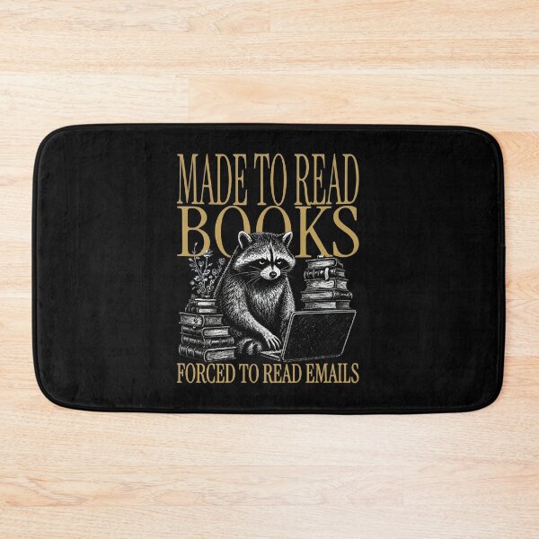 Item preview, Made to Read Books Raccoon Humor designed and sold by PixlCrypt.