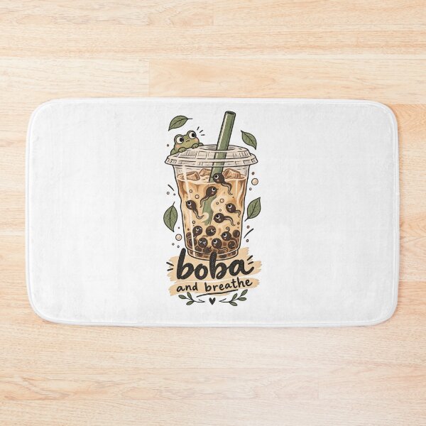 Item preview, Boba and Breathe Frog Tadpole Tea designed and sold by tollaru.