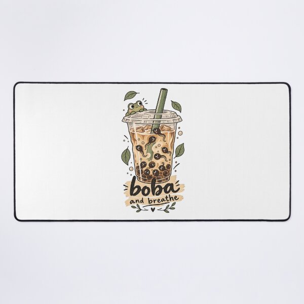 Item preview, Boba and Breathe Frog Tadpole Tea designed and sold by tollaru.