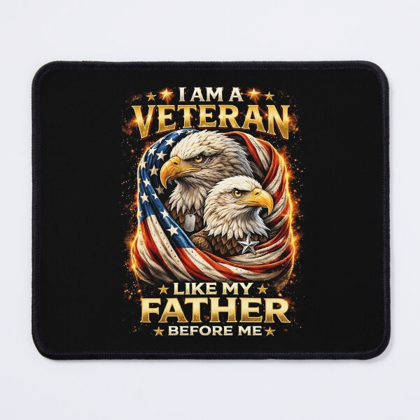 Item preview, I Am A Veteran Patriotic Eagles Design designed and sold by cerima.