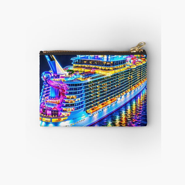 Item preview, Neon Lights Luxury Cruise Ship designed and sold by MagicCrystal.