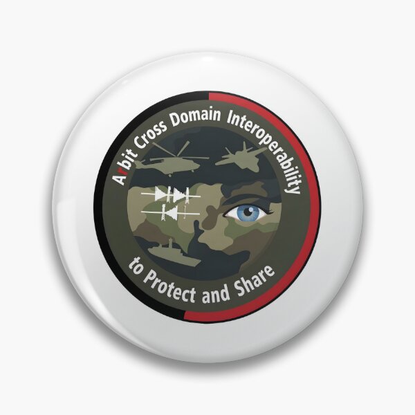 Artikelvorschau, Arbitration Cross Domain Interoperability To Protect and Share Emblem entworfen und verkauft von CharlieDesings.