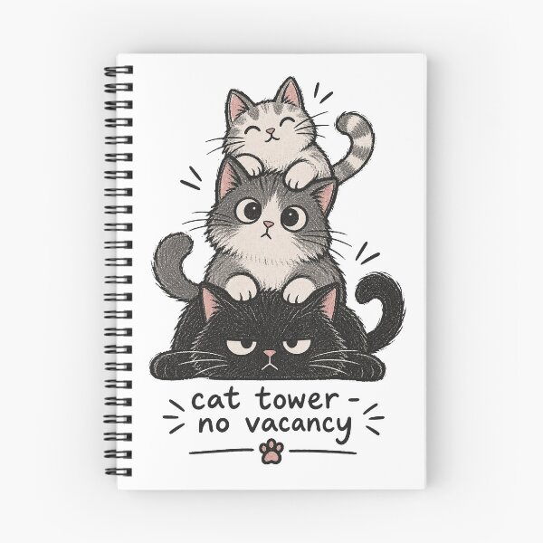 Item preview, Cat Stack No Vacancy Funny Cats designed and sold by tollaru.