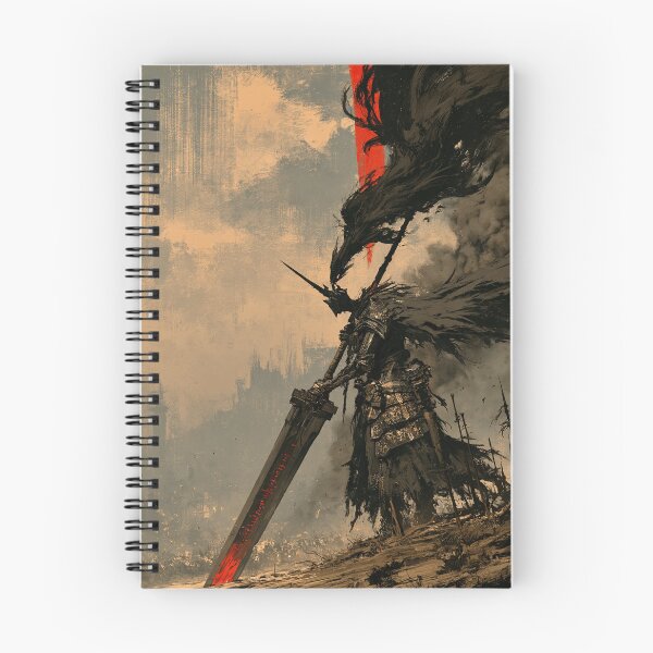 Item preview, Dark Fantasy Giant Knight Warrior with Massive Runed Sword designed and sold by The Grimforge.
