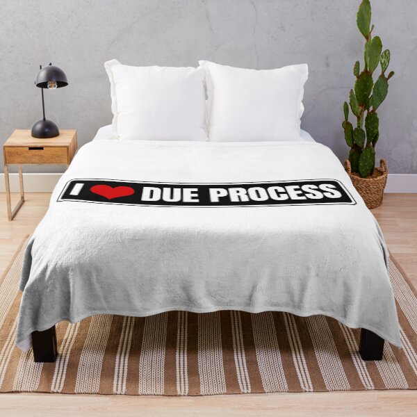 Item preview, I love due process designed and sold by Dondonmart.
