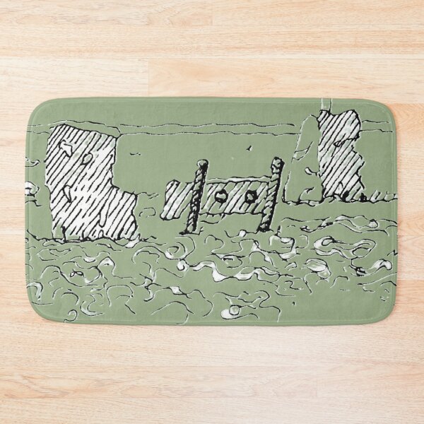 Item preview, Stocks and Standing Stones - ink  designed and sold by Mary C Bon Art  .
