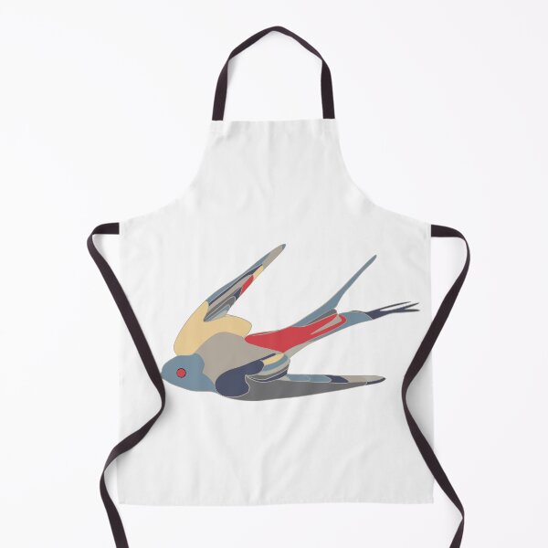Item preview, Beige & Red Swift Bird - Minimalist Bird in Flight Art designed and sold by iampaulmorris.