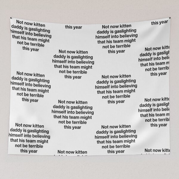 Item preview, Funny Sports Fan Gaslighting Quote designed and sold by cerima.