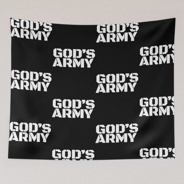 Item preview, God's Army Christian Faith Statement designed and sold by PixlCrypt.