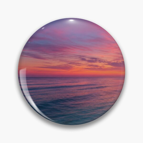 Item preview, Sunset Beach Waves - Teal and Purple - Coastal airbnb designed and sold by Synth Seduction.