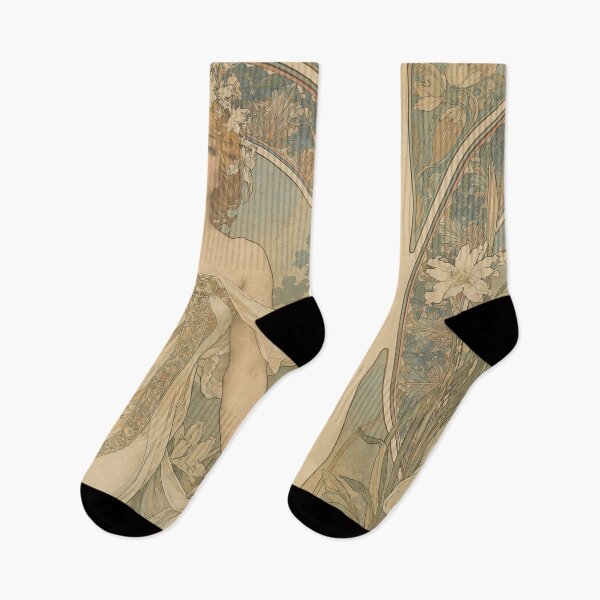 Item preview, Alphonse Mucha Spring 1897 designed and sold by maniacfitness.