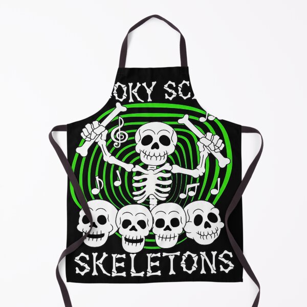 Item preview, Spooky Scary Skeletons Music Notes Drummer designed and sold by ZEtexaxe.