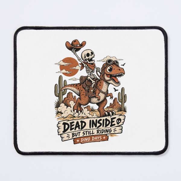 Item preview, Dead Inside Cowboy Dinosaur Ride designed and sold by tollaru.