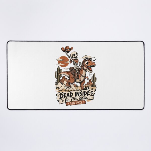 Item preview, Dead Inside Cowboy Dinosaur Ride designed and sold by tollaru.