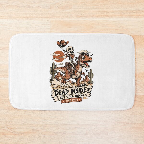 Item preview, Dead Inside Cowboy Dinosaur Ride designed and sold by tollaru.