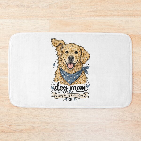 Item preview, Dog Mom Golden Retriever Never Alone designed and sold by tollaru.