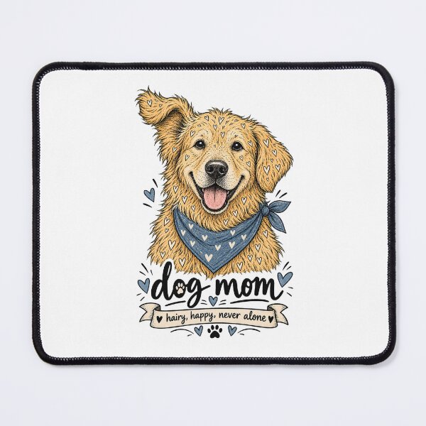 Item preview, Dog Mom Golden Retriever Never Alone designed and sold by tollaru.