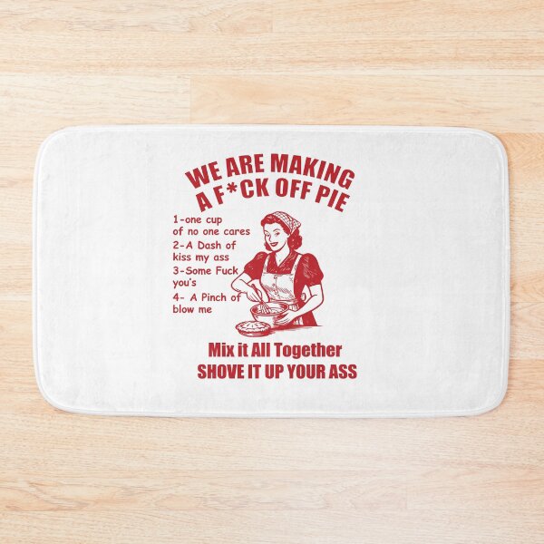 Item preview, Sassy Pie Recipe Retro Humor Design designed and sold by PixlCrypt.