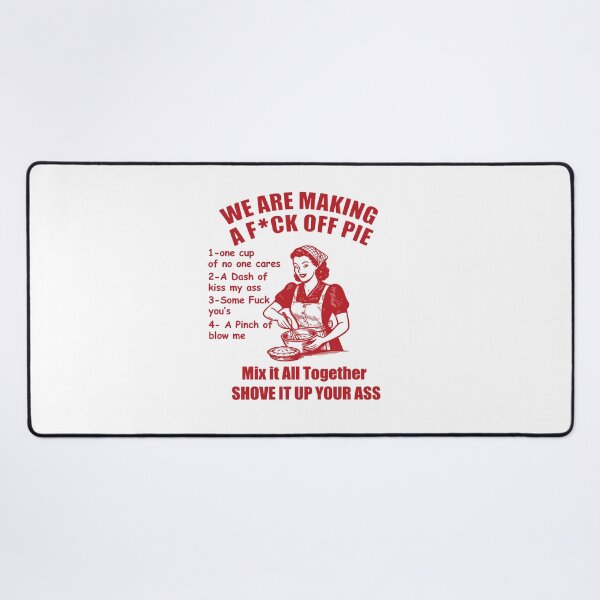 Item preview, Sassy Pie Recipe Retro Humor Design designed and sold by PixlCrypt.