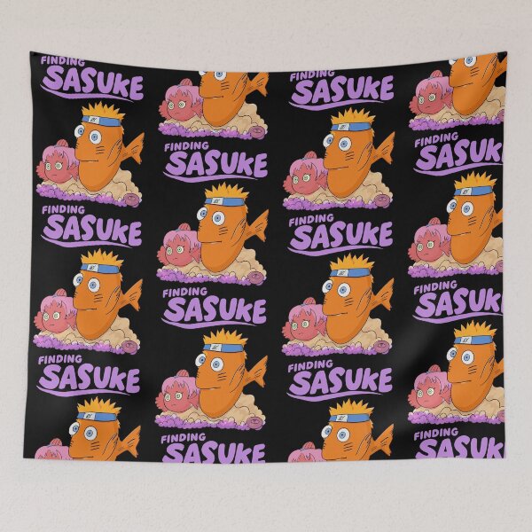 Item preview, Finding Sasuke Anime Funny Meme designed and sold by OddPopARt.