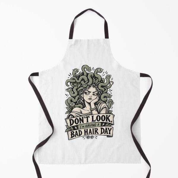 Item preview, Medusa Having a Bad Hair Day designed and sold by tollaru.