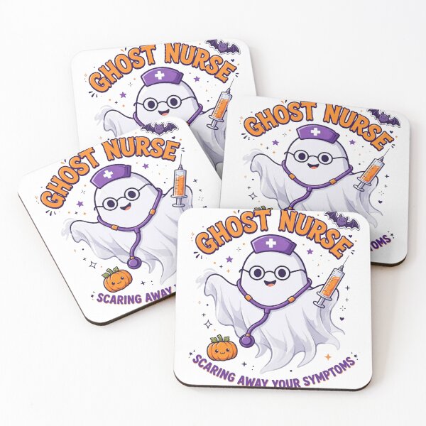Item preview, Ghost Nurse Hauntingly Good Care Shirt designed and sold by SKELORRA.