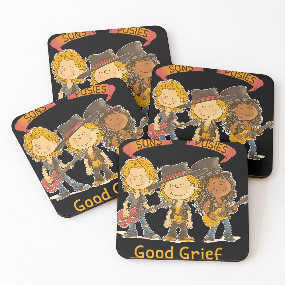 Item preview, Coasters (Set of 4) designed and sold by ChakRootUser.