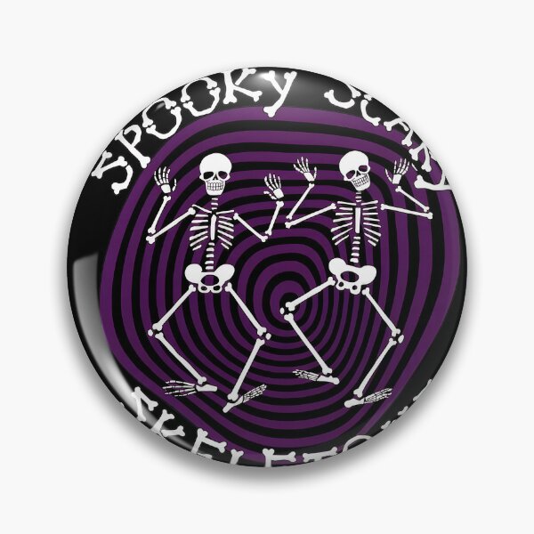 Item preview, Spooky Scary Skeletons Dancing Purple Swirl designed and sold by ZEtexaxe.